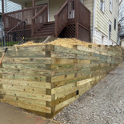 Retaining Wall in Fairlawn